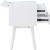 Teddy 2-Drawer Wood Veneer Nightstand