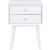 Teddy 2-Drawer Wood Veneer Nightstand
