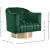 Farrah Velvet Chair with Swivel Base