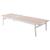 Santorini Outdoor Patio Mesh Waterproof Fabric Chaise Lounge Chair