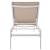 Santorini Outdoor Patio Mesh Waterproof Fabric Chaise Lounge Chair