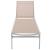 Santorini Outdoor Patio Mesh Waterproof Fabric Chaise Lounge Chair