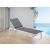 Santorini Outdoor Patio Mesh Waterproof Fabric Chaise Lounge Chair