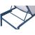 Santorini Outdoor Patio Mesh Waterproof Fabric Chaise Lounge Chair