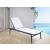 Santorini Outdoor Patio Mesh Waterproof Fabric Chaise Lounge Chair