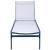 Santorini Outdoor Patio Mesh Waterproof Fabric Chaise Lounge Chair