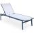 Santorini Outdoor Patio Mesh Waterproof Fabric Chaise Lounge Chair