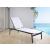 Santorini Outdoor Patio Mesh Waterproof Fabric Chaise Lounge Chair