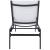 Santorini Outdoor Patio Mesh Waterproof Fabric Chaise Lounge Chair
