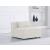 Cube Linen Fabric Armless Chair