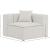 Cube Linen Fabric Corner Chair