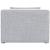 Cube Linen Fabric Armless Chair