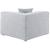 Cube Linen Fabric Corner Chair