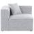 Cube Linen Fabric Corner Chair