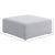 Cube Linen Fabric Ottoman