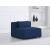 Cube Linen Fabric Armless Chair