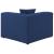 Cube Linen Fabric Corner Chair
