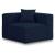 Cube Linen Fabric Corner Chair