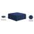 Cube Linen Fabric Ottoman
