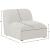 Miramar Linen Modular Armless Chair