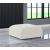Miramar Linen Ottoman