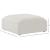 Miramar Linen Ottoman