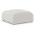 Miramar Linen Ottoman