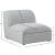 Miramar Linen Modular Armless Chair