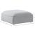 Miramar Linen Ottoman
