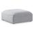 Miramar Linen Ottoman