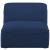 Miramar Linen Modular Armless Chair