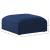 Miramar Linen Ottoman