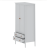 Crown Full Wardrobe w/Hanging & 2 Drawers 