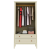 Crown Full Wardrobe w/Hanging & 2 Drawers 