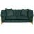 Kingdom Velvet Loveseat