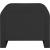 Artisto 2-Drawer Wood Veneer Nightstand