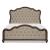 Heath Court Fabric/Wood/Wood Veneer Tufted Bed