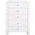 Artisto 5-Drawer Wood Chest