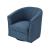 Avalor Fabric Swivel Accent Chair