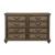 Rachelle Fabric/Wood Bed/Wood Veneer Tufted Bedroom Set