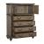 Rachelle Fabric/Wood Bed/Wood Veneer Tufted Bedroom Set