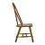Treasures Sheaf Wood Back Side Chair