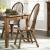 Treasures Sheaf Wood Back Side Chair