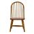 Treasures Bow Back Wood Side Chair - Rustic Oak Set of 2