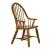 Treasures Bow Wood Back Arm Chair
