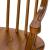Treasures Bow Wood Back Arm Chair