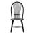 Treasures Sheaf Wood Back Side Chair