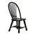 Treasures Sheaf Wood Back Side Chair