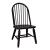 Treasures Bow Wood Back Side Chair