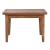 Treasures Rectangular Wood Extendable Dining Table